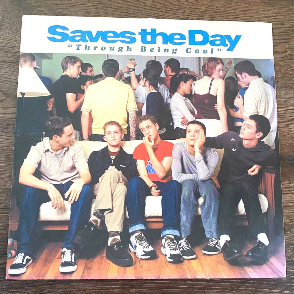 Saves the Day Through Being Cool Vinyl Record. 1999. Excellent condition.
